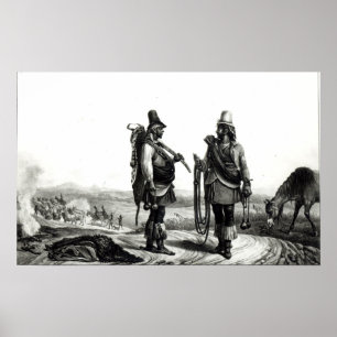 Affiche Indiens Charrua