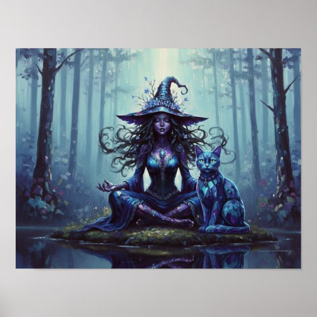 Affiche IndigoCrystalWitch (Devant)