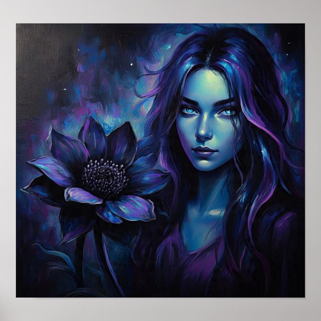 Affiche IndigoWildFlower (Devant)