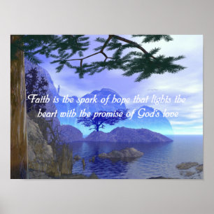 Affiche indiquante chrétienne