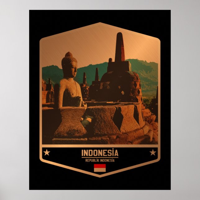 Affiche Indonésie (Devant)