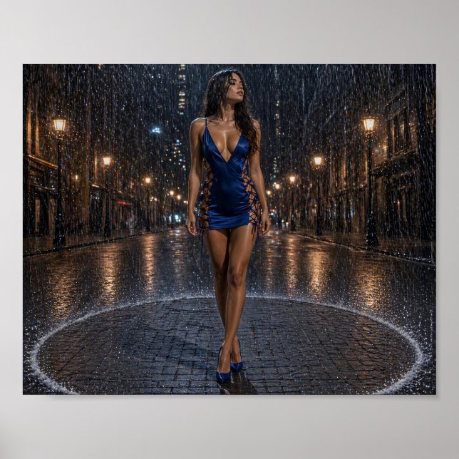 Affiche Inébranlable par l'affiche de la tempête (Devant)