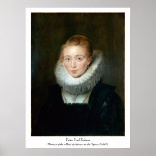 Affiche Infanta Isabella Rubens Paul d'honneur de