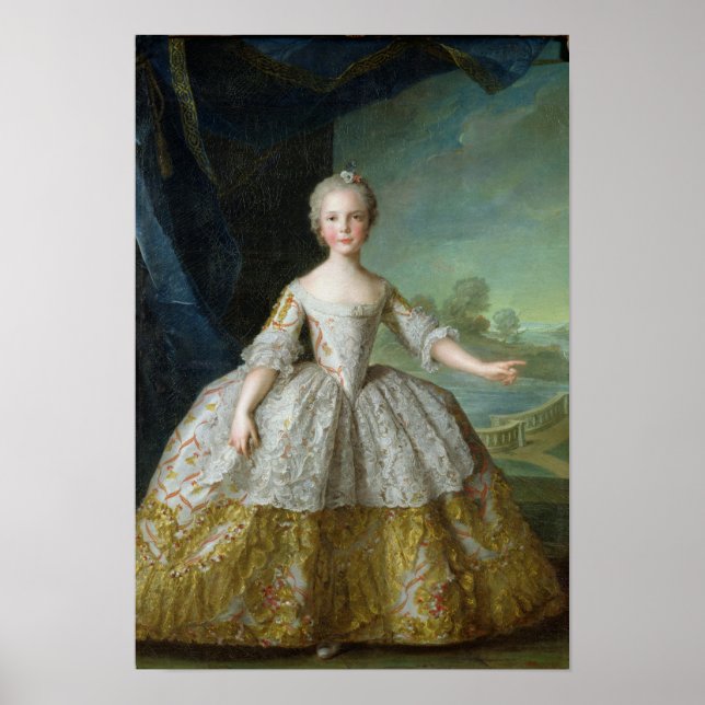 Affiche Infante Isabelle de Bourbon-Parme 1749 (Devant)