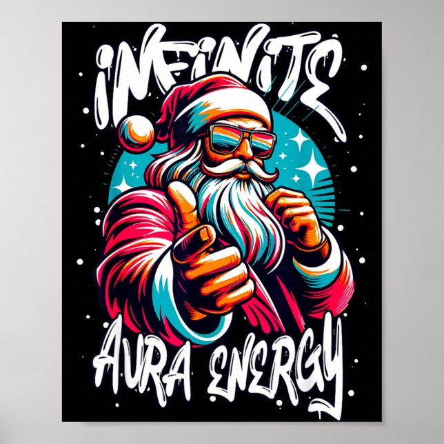 Affiche Infinite Aura Energy And Sigma Rizzmas  (Devant)