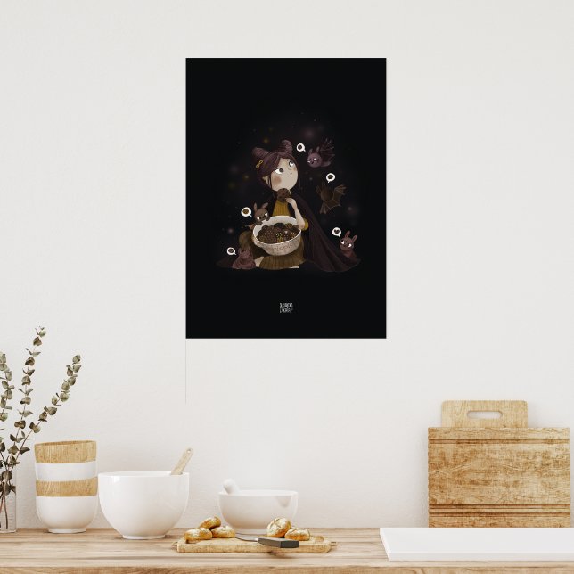 Affiche INFINITY BAT par Alexandra Dikaia (Cuisine)