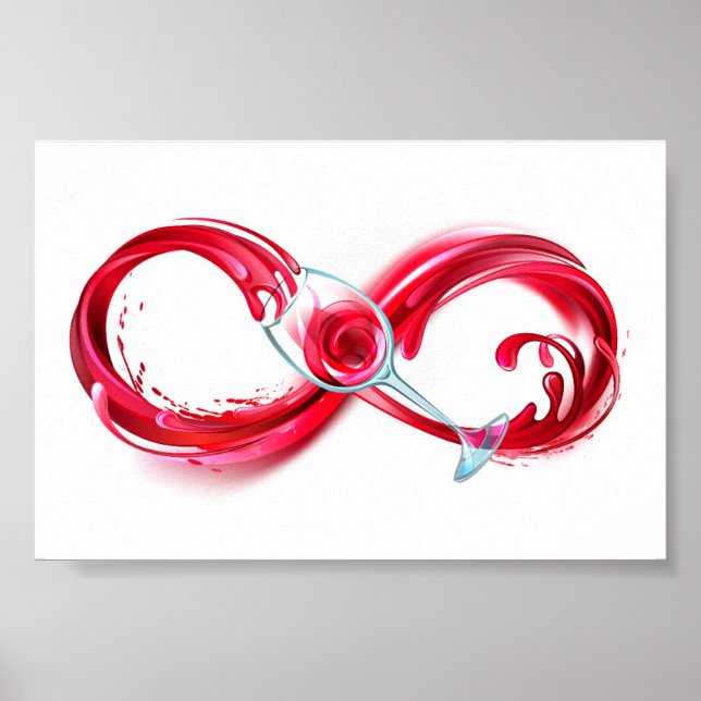 Affiche Infinity with Red Wine (Devant)