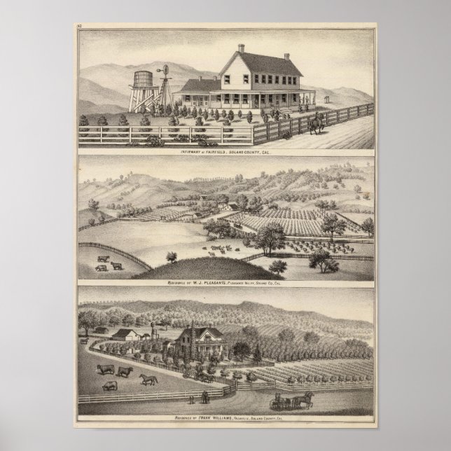 Affiche Infirmarie, résidences (Devant)