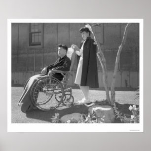 Affiche Infirmière Aiko Hamaguchi & Tom Kano 1943