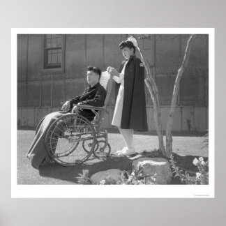 Affiche Infirmière Aiko Hamaguchi & Tom Kano 1943