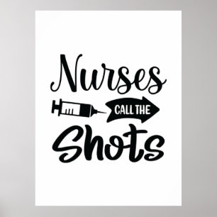 Affiche Infirmière Cadeau Les Infirmières Décident