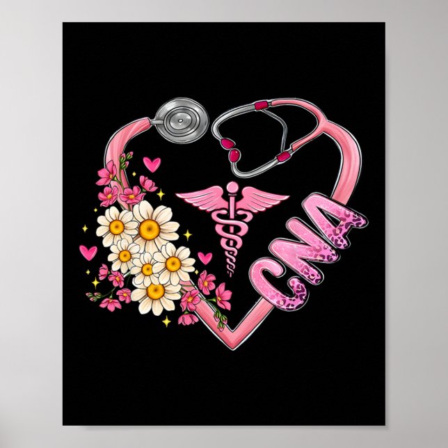 Affiche Infirmière certifiée Istant Cna Travailler Infirmi (Devant)
