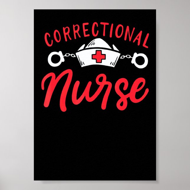 Affiche Infirmière correctionnelle (Devant)