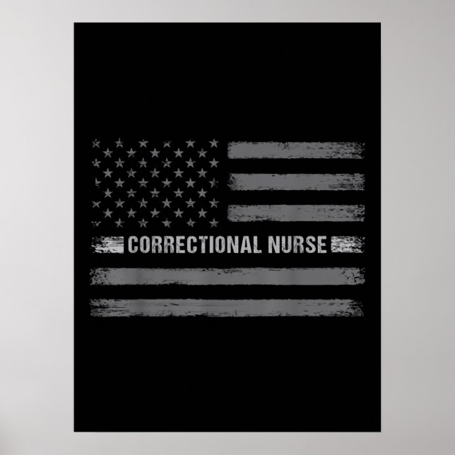 Affiche Infirmière correctionnelle États-Unis Indicateur S (Devant)