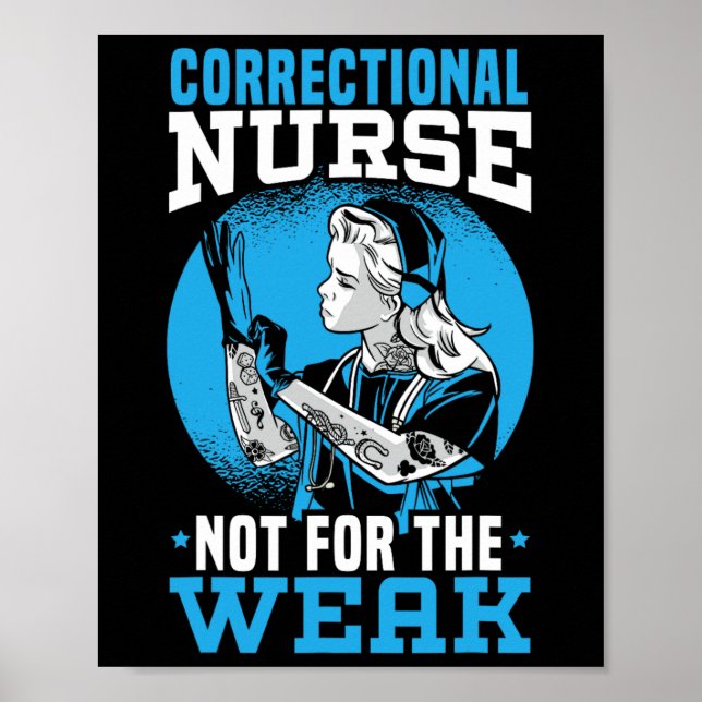 Affiche Infirmière Correctionnelle Non Pour Les Correction (Devant)