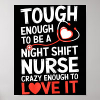 Infirmière de nuit drôle Rn Rt Us Infirmière