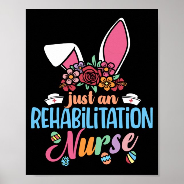 Affiche Infirmière de réadaptation Eggcellent oreilles de  (Devant)
