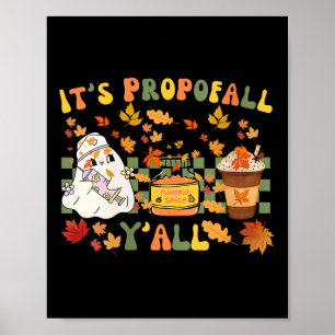 Affiche Infirmière de réanimation Halloween pour femmes C'
