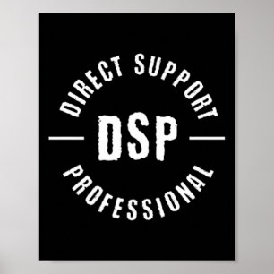 Affiche Infirmière Dsp Direct Support Professionnelle Dsp