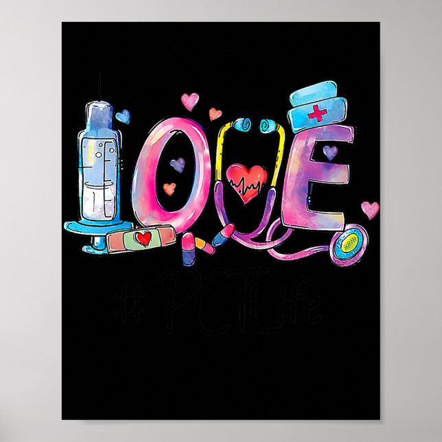 Affiche Infirmière du PCT (Devant)