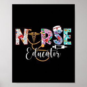 Affiche Infirmière éducatrice École de soins infirmiers In
