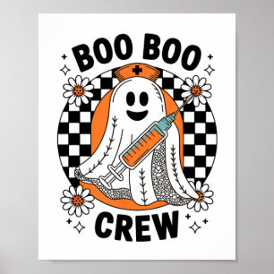 Affiche Infirmière éffrayante Halloween jolie dentelle Gho