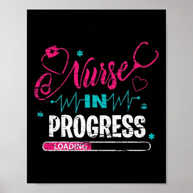 Affiche Infirmière en cours Infirmière Fun Nurse (Devant)