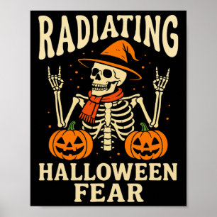 Affiche Infirmière en radiologie d'Halloween