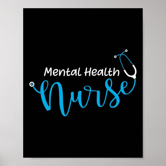 Affiche Infirmière en santé mentale (Devant)