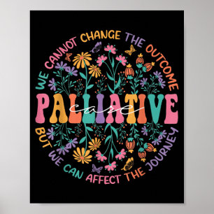 Affiche Infirmière en soins palliatifs de Wildflower Ot Ho