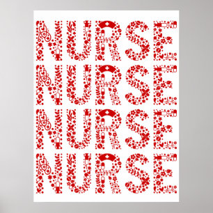 Affiche Infirmière infirmière infirmière autorisée infirmi