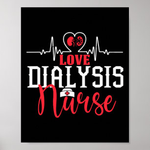 Affiche Infirmière Maladie Du Rein Np Lpn Cna Néphrologie 