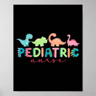 Affiche Infirmière pédiatrique Peds Infirmière Infirmière