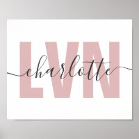 Infirmière professionnelle Chic LVN personnalisée