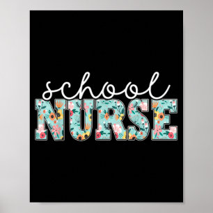Affiche Infirmière scolaire Médecin scolaire Profession In