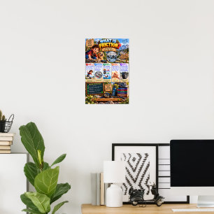 Affiche Infographie Qu'est-ce que la friction