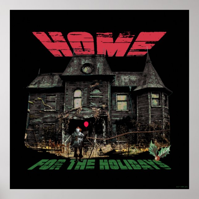 Affiche informatique | Pennywise - Accueil pour les Fêtes (Devant)