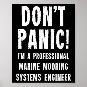 Affiche Ingénieur de systèmes d'amarrage marin