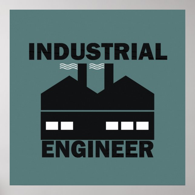 Affiche ingénieur industriel (Devant)