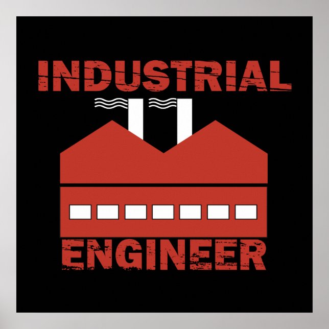 Affiche ingénieur industriel (Devant)