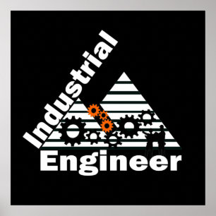 Affiche ingénieur industriel