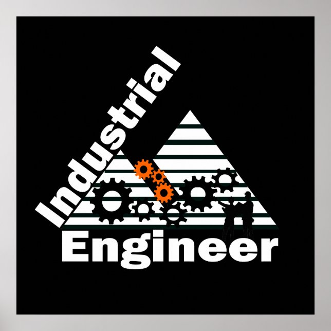 Affiche ingénieur industriel (Devant)