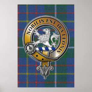 Affiche Inglis Tartan & Badge