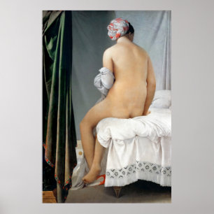 Affiche Ingres' Le Bather De Valpinçon