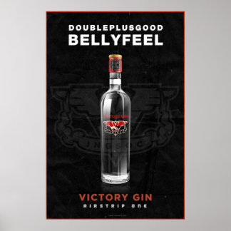 Affiche INGSOC 1984 Victory Gin