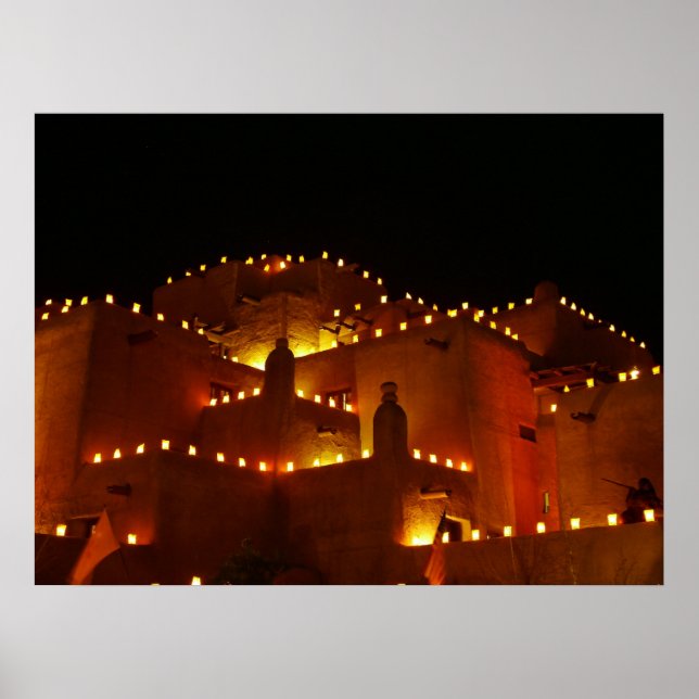 Affiche Inn at Loretto avec Farolitos (Devant)