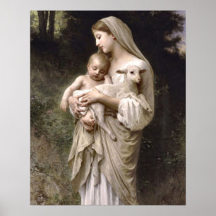 Affiche Innocence de William Bouguereau Imprimer