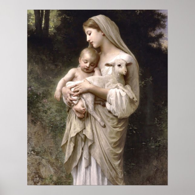 Affiche Innocence de William Bouguereau Imprimer (Devant)