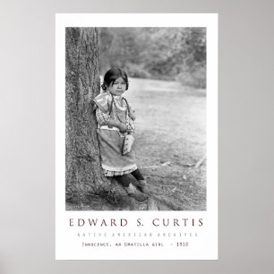 Affiche Innocense - An Umatilla Girl - 1910