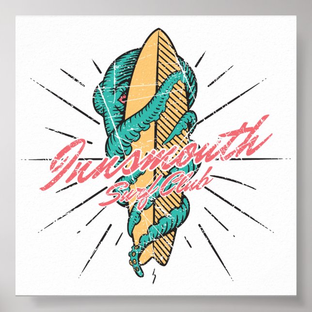 Affiche Innsmouth Surf Club (Devant)